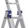Лестница Алюмет алюминиевая трехсекционная 3x12 5312