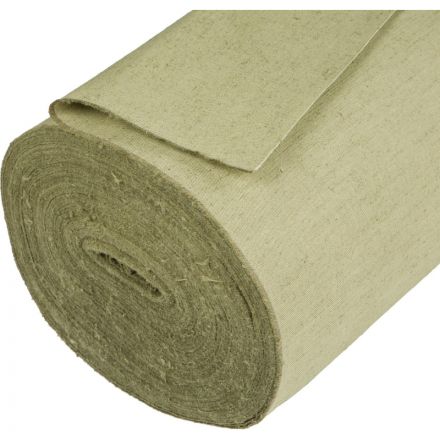 Полотно техническое Брезент ОП хаки ширина 90см 580г/м2 80м
