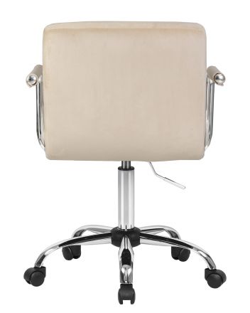 Офисное кресло для персонала DOBRIN TERRY, бежевый велюр (MJ9-10) Офисное кресло для персонала DOBRIN TERRY, бежевый велюр (MJ9-10)
