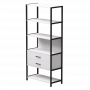Набор стеллажных систем №5 Everprof EVO (ЭВО) 830x385x1840 Белый/Черный