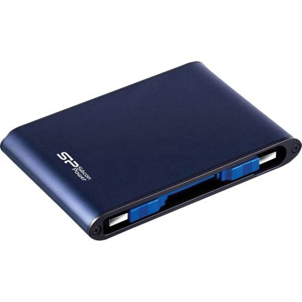Портативный HDD Silicon Power Armor A80 1 TB USB 3.2, синий, металл Портативный HDD Silicon Power Armor A80 1 TB USB 3.2, синий, металл