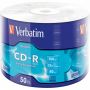 Носители информации Verbatim CD-R 700 Mb 52x DL Extra Protect 50 шт. в упаковке 43787