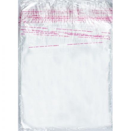 Пакет фасовочный ПП 20x20+5  с клеевым клапаном 20мкм 100 шт/уп