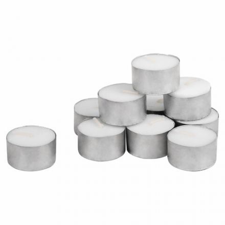 Свечи чайные Maxi Life, до 8 часов горения, вес 21 г, КОМПЛЕКТ 10шт., в гильзе, LAIMA, 609201 Свечи чайные Maxi Life, до 8 часов горения, вес 21 г, КОМПЛЕКТ 10шт., в гильзе, LAIMA, 609201