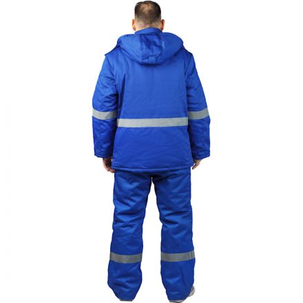 Куртка рабочая зимняя васил/беж. (р.48-50)р.170-176 Куртка рабочая зимняя васил/беж. (р.48-50)р.170-176