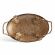 Поднос Secret de Maison Мапле2/Maple2 (мод. 9586) алюминиевый сплав, 34х17х5,5см, золотой