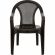 Кресло PR_Decorona DeVeranda 540x535x785 мм, круглая сетчатая спинка орех