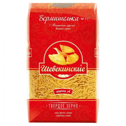 Макароны изделия Шебекинские Вермишелька 111, 450г