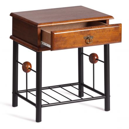 Тумба прикроватная AT-300, 48х37х56см, Красный дуб Тумба прикроватная AT-300, 48х37х56см, Красный дуб