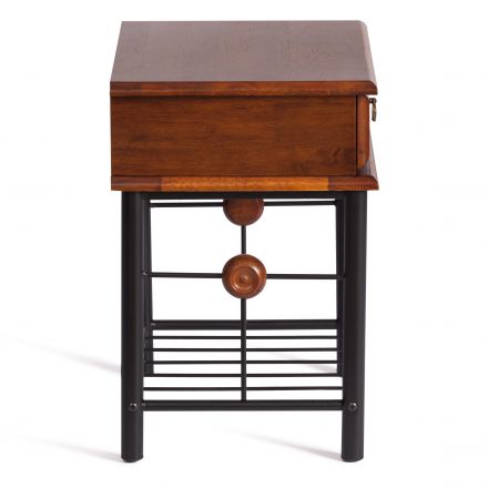 Тумба прикроватная AT-300, 48х37х56см, Красный дуб Тумба прикроватная AT-300, 48х37х56см, Красный дуб