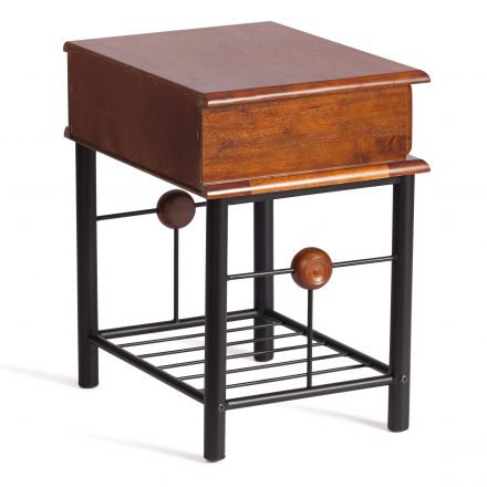 Тумба прикроватная AT-300, 48х37х56см, Красный дуб Тумба прикроватная AT-300, 48х37х56см, Красный дуб