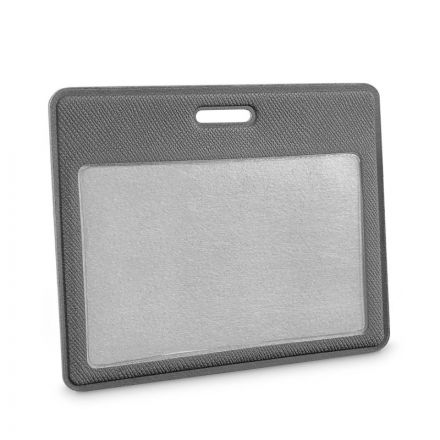 Бейдж горизонтальный для карты, внутр. разм 90x60мм Экокожа графит EK-1H-1 Бейдж горизонтальный для карты, внутр. разм 90x60мм Экокожа графит EK-1H-1