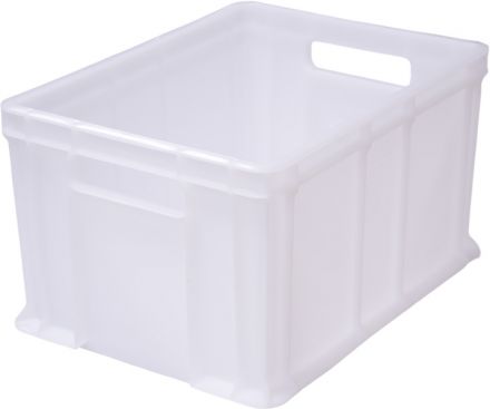 Ящик 400х300х230 мороз. сплошной, с ручками натуральный Ящик 400х300х230 мороз. сплошной, с ручками натуральный