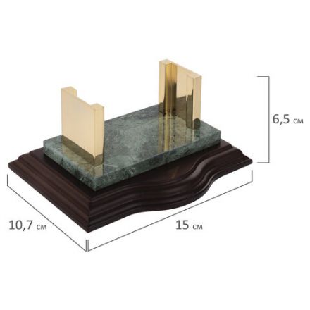 Набор настольный GALANT из мрамора, 7 предметов, зеленый мрамор/отделка красное дерево, 231485 Набор настольный GALANT из мрамора, 7 предметов, зеленый мрамор/отделка красное дерево, 231485