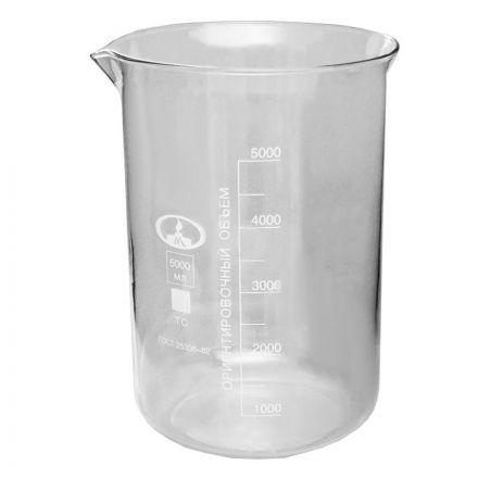 Стакан Н-1-5000 с делением 10003838