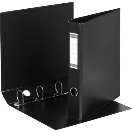 Папка на 4-х кольцах Bantex 50 мм черная до 300 листов