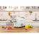 Мясорубка GORENJE MG1802SJW, 1800 Вт, производительность 2,1 кг/мин, 7 насадок, реверс, белый