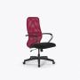 Кресло Sit 8 B2-8K - X1+UMF(X1) /Uh00/Wh00/K3bL(M09.B02.G15.W01) Красный-Черный