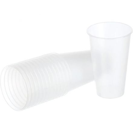 Стакан одноразовый Bubble Cup 500мл МАТОВЫЙ Прозрачный 400шт/уп арт. 1021П Стакан одноразовый Bubble Cup 500мл МАТОВЫЙ Прозрачный 400шт/уп арт. 1021П