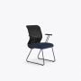 Кресло Sit 8 M4-9T - X2+Bahama /Uh00/Wh12/T21bP-b(F57) Черный-Синий