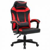 Кресло компьютерное CROMEX (КРОМЕКС) "Start GM-105", две подушки, экокожа, черное/красное, 532957 Кресло компьютерное CROMEX (КРОМЕКС) "Start GM-105", две подушки, экокожа, черное/красное, 532957