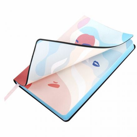 Ежедневник недатированный А5 (138х213 мм), BRAUBERG VISTA, под кожу, гибкий, 136 л., "Enigma", 111989 Ежедневник недатированный А5 (138х213 мм), BRAUBERG VISTA, под кожу, гибкий, 136 л., "Enigma", 111989