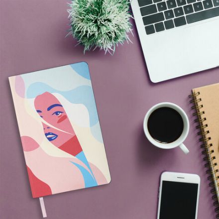 Ежедневник недатированный А5 (138х213 мм), BRAUBERG VISTA, под кожу, гибкий, 136 л., "Enigma", 111989 Ежедневник недатированный А5 (138х213 мм), BRAUBERG VISTA, под кожу, гибкий, 136 л., "Enigma", 111989