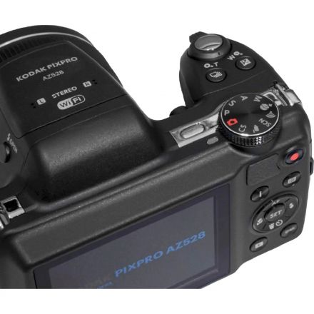 Фотоаппарат Kodak AZ528 Black, 52-х кратный опт зум, 16Мп, WiFi