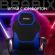 Кресло компьютерное BRABIX "Alpha GM-018", ткань/экокожа, черное/синее, 532638, GM-018_532638