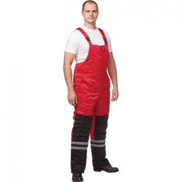 Костюм рабочий зимний з03-КПК крсн/чер (р.48-50) 170-176 Костюм рабочий зимний з03-КПК крсн/чер (р.48-50) 170-176