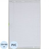 Жалюзи Комус Мебель ПВХ 120x160см, белые