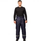 Брюки рабочие зимние з32-БР син оксф 64-66/170-176 арт.Валькирия Брюки рабочие зимние з32-БР син оксф 64-66/170-176 арт.Валькирия