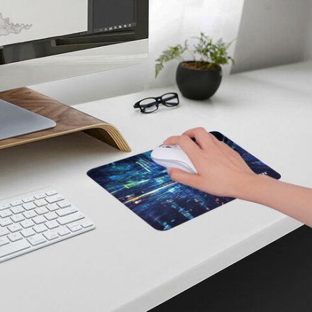 Коврик для мыши SONNEN "SINGULARITY", резина + ткань, 220х180х3 мм, 513293 Коврик для мыши SONNEN "SINGULARITY", резина + ткань, 220х180х3 мм, 513293