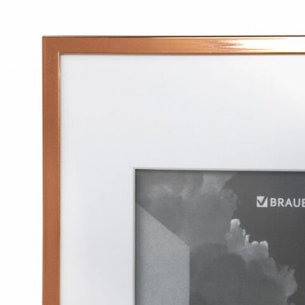 Рамка 21х30 см с паспарту 15х21 см небьющаяся, багет 5 мм, пластик, BRAUBERG "Smart", золотистая, 391279 Рамка 21х30 см с паспарту 15х21 см небьющаяся, багет 5 мм, пластик, BRAUBERG "Smart", золотистая, 391279