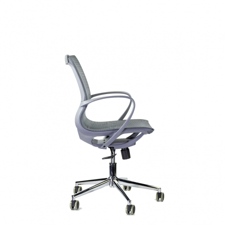 Кресло М-805 Йота/Yota grey PL TC-12 (голубой) Кресло М-805 Йота/Yota grey PL TC-12 (голубой)