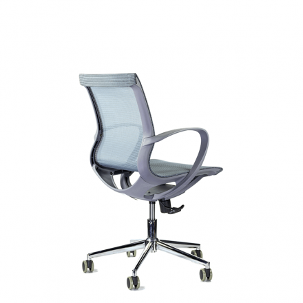 Кресло М-805 Йота/Yota grey PL TC-12 (голубой) Кресло М-805 Йота/Yota grey PL TC-12 (голубой)