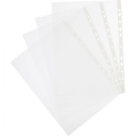 Файл-вкладыш Attache А4 30 мкм прозрачный гладкий 20 штук в упаковке СПб