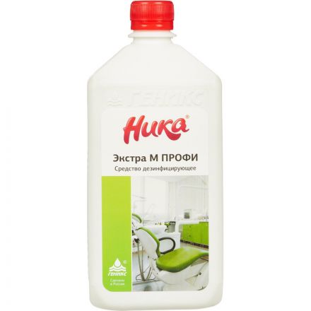 Дезинфицирующее средство Ника Экстра М Профи 1 л (концентрат) Дезинфицирующее средство Ника Экстра М Профи 1 л (концентрат)