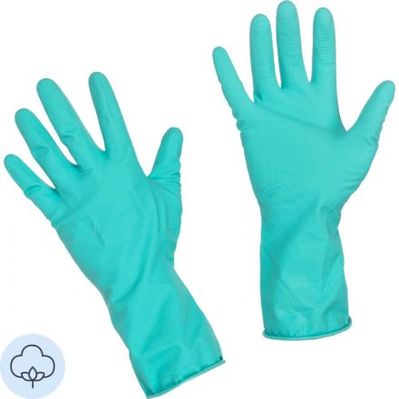 Перчатки резиновые Paclan Practi Extra Dry 407341 р.М Перчатки резиновые Paclan Practi Extra Dry 407341 р.М