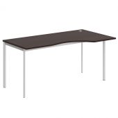 Стол эргономичный СА-1S(R) Венге Магия/Белый 1600х900х755. IMAGO-S Стол эргономичный СА-1S(R) Венге Магия/Белый 1600х900х755. IMAGO-S