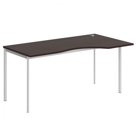 Стол эргономичный СА-1S(R) Венге Магия/Белый 1600х900х755. IMAGO-S Стол эргономичный СА-1S(R) Венге Магия/Белый 1600х900х755. IMAGO-S