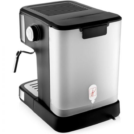 Кофеварка BRAYER BR1114, 1100 Вт,15 бар,автомат.капуч,резерв.д.воды 1,5 л Кофеварка BRAYER BR1114, 1100 Вт,15 бар,автомат.капуч,резерв.д.воды 1,5 л