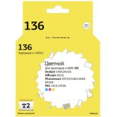 Картридж струйный T2 №136 C9361HE (IC-H9361) цв. для HP DJ 5443/PSC3183 Картридж струйный T2 №136 C9361HE (IC-H9361) цв. для HP DJ 5443/PSC3183