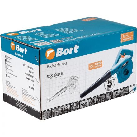 Воздуходув электрический Bort BSS-600-R (98296815) Воздуходув электрический Bort BSS-600-R (98296815)