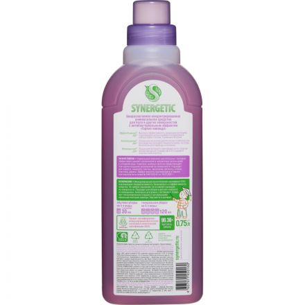 Средство для мытья пола Synergetic Горная лаванда 750мл Средство для мытья пола Synergetic Горная лаванда 750мл