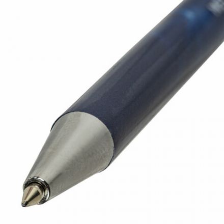 Ручка шариковая автоматическая BRAUBERG "Metropolis", СИНЯЯ, корпус синий, пишущий узел 0,5 мм, линия письма 0,3 мм, 144221 Ручка шариковая автоматическая BRAUBERG "Metropolis", СИНЯЯ, корпус синий, пишущий узел 0,5 мм, линия письма 0,3 мм, 144221