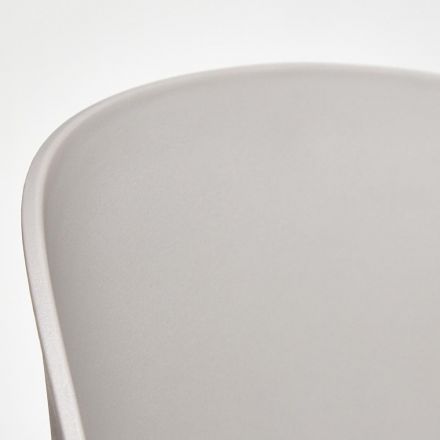 Стул Битл Чаир/Beetle Chair (мод.70)/1 шт. в упаковке металл/пластик, 46*57,5*86см, серый