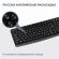 Клавиатура A4Tech Fstyler FK10 черный/оранжевый USB
