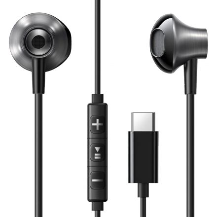 Наушники Ugreen EP106 (35756) Wired Earphones Type-C черный Наушники Ugreen EP106 (35756) Wired Earphones Type-C черный