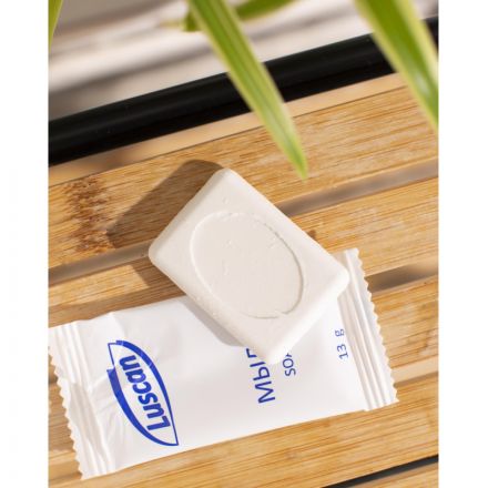 Мыло туалетное Luscan, флоупак 13гр, 500 шт Мыло туалетное Luscan, флоупак 13гр, 500 шт